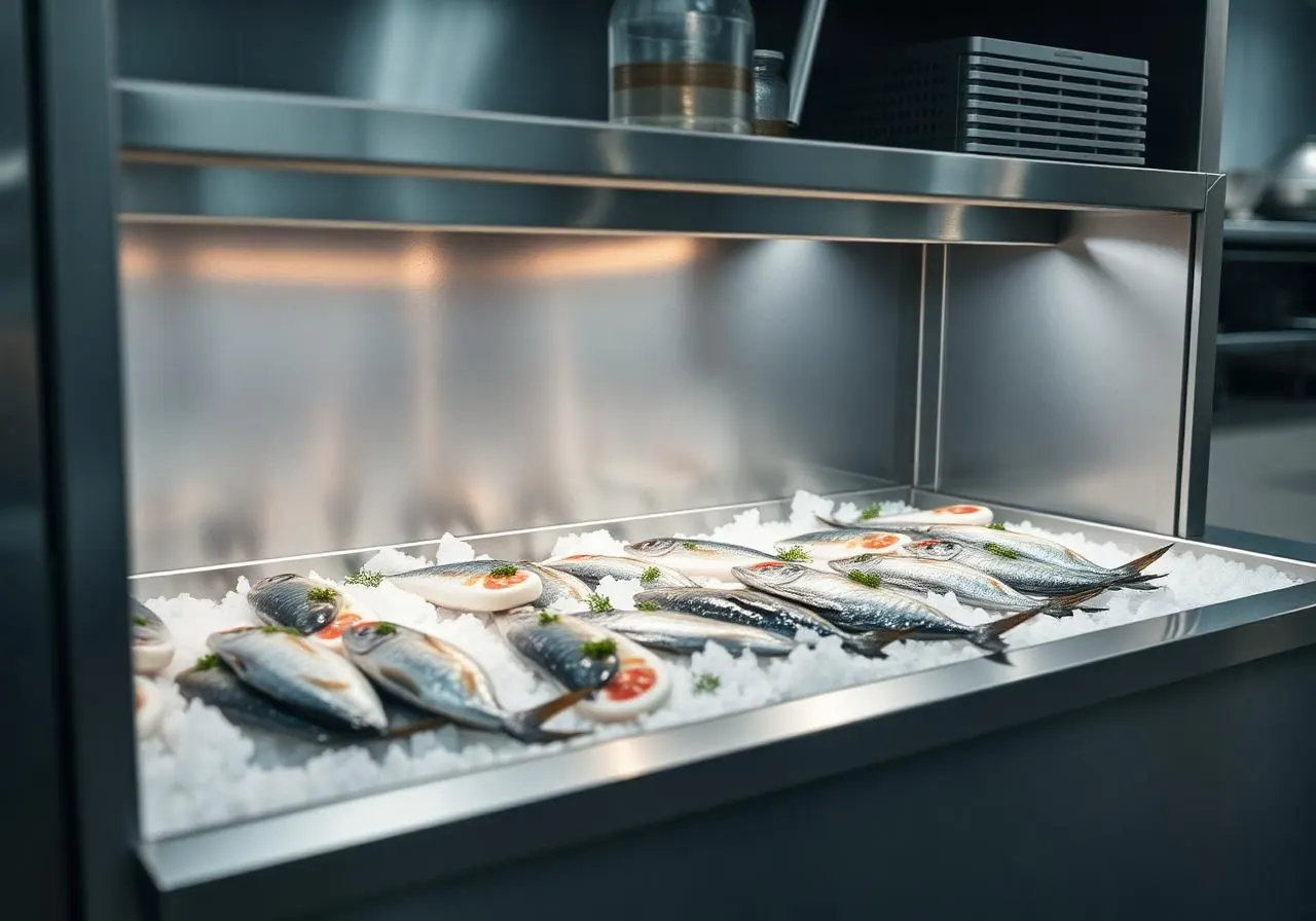 Checklista för fiskförvaring i professionella kök